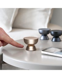 Lexon - Lexon Tamo Infinitely Pairable Bluetooth Speaker - Gold