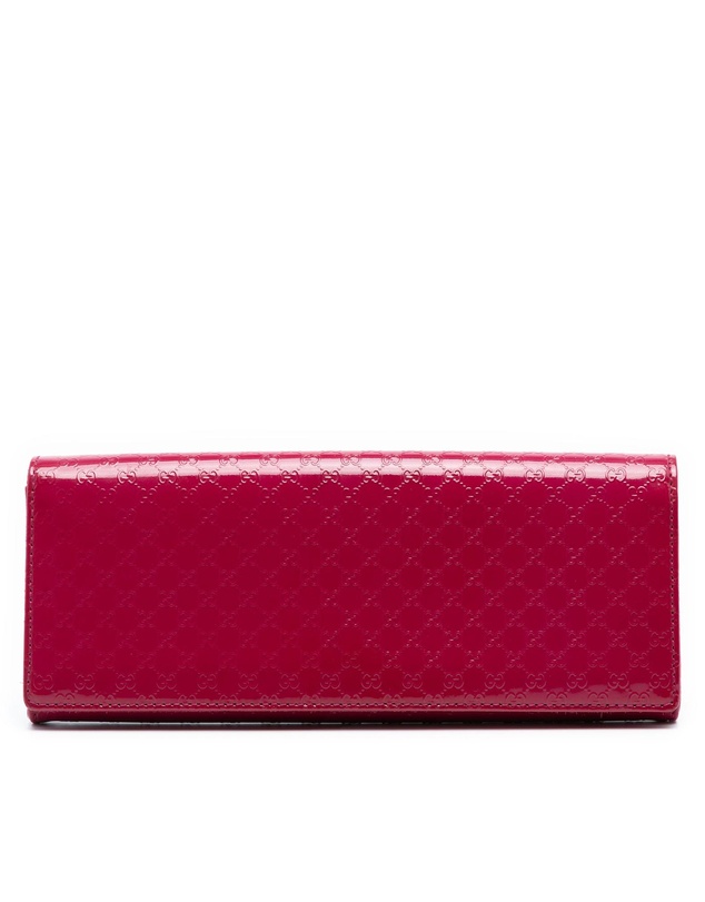 Pre-Loved by Azura Reborn - Pre-Loved Microguccissima Patent Broadway Clutch