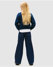 Tommy Hilfiger - Heritage Flag Rib-Knit Relaxed Jumper - Kids