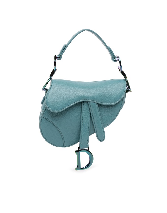 Pre-Loved by Azura Reborn - Pre-Loved Micro Goatskin Saddle Bag