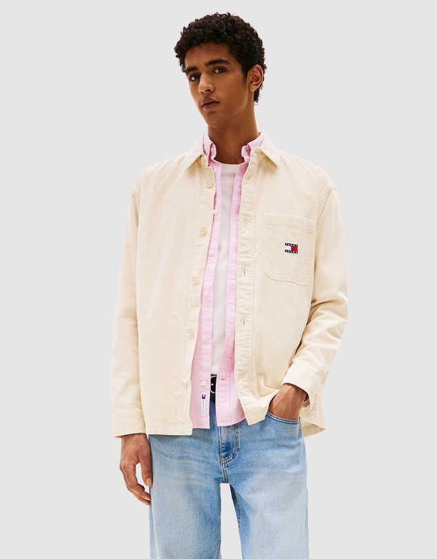 Tommy Jeans - Brick Cord Overshirt - ICONIC EXCLUSIVE