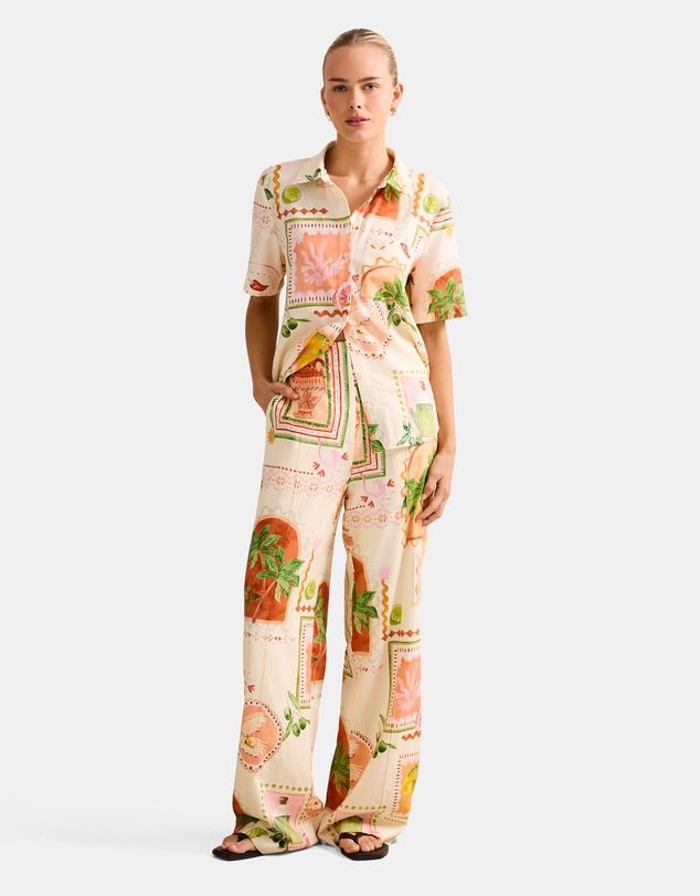 Forever New - Ola Linen Wide Leg Pants