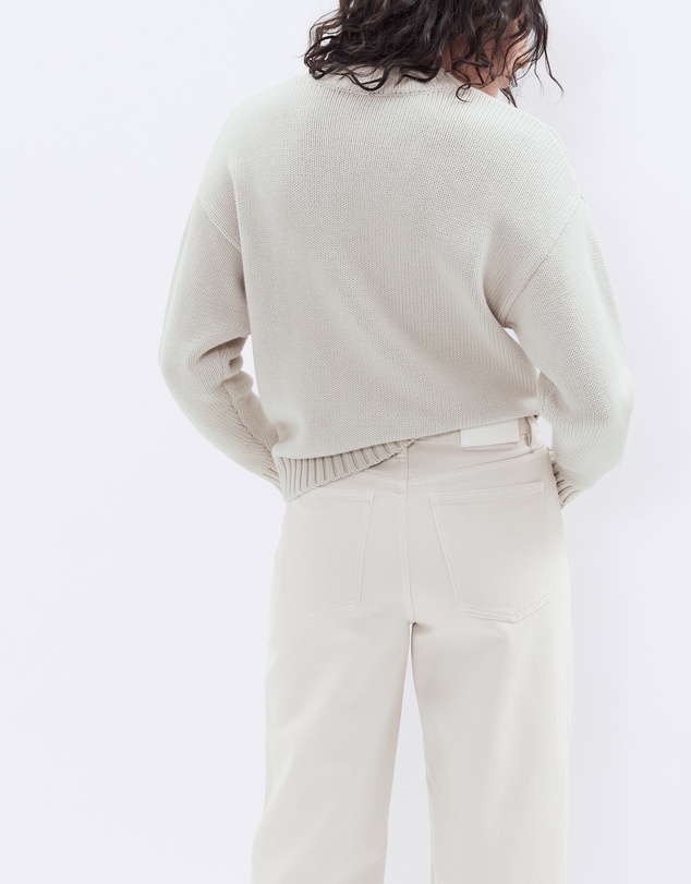UNISON - Chunky V Neck Knit