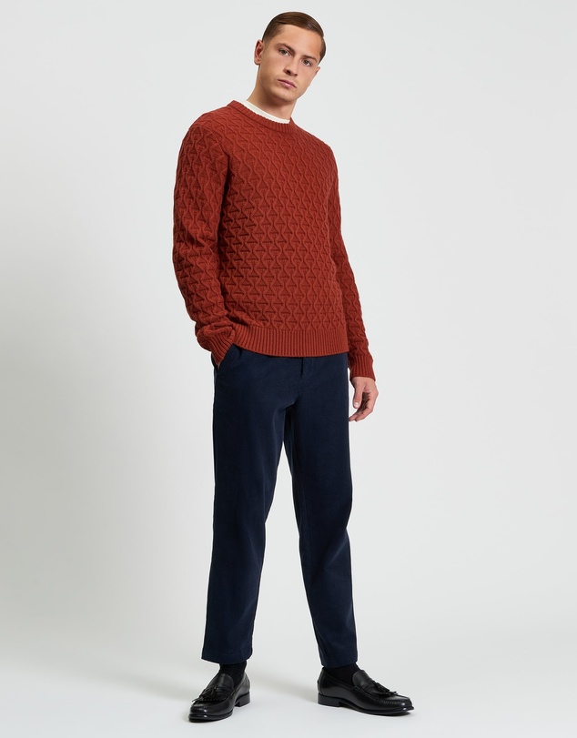 Ben Sherman - Cable Texture Crew