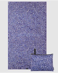 Gali Swimwear - Lukarrara (Blue) Sand-Free Beach Towel