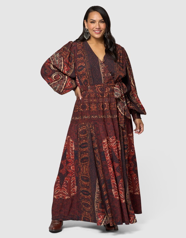 The Poetic Gypsy - Crystal Visions Maxi Dress