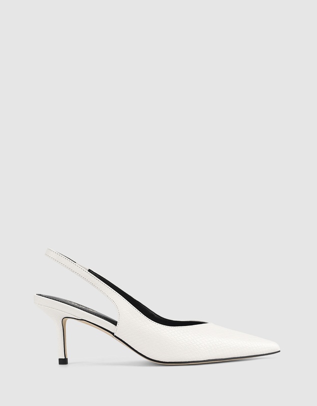 Siren - Yory Slingback Kitten Heels