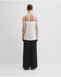 Country Road - Organically Grown Linen Longline Cami
