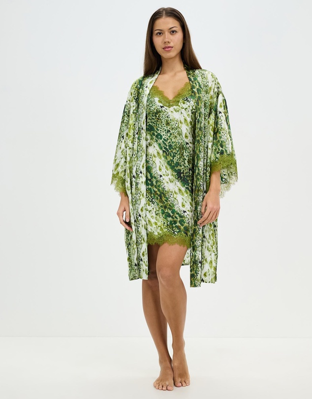 Sainted Sisters - Scarlett Silk Kimono
