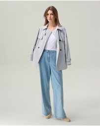 IDA+S - Samantha Short Trench Coat