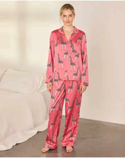 Chelsea Peers - Girafe Long Pyjama Set