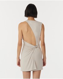Third Form - Stirling Twist Asymmetric Mini Dress