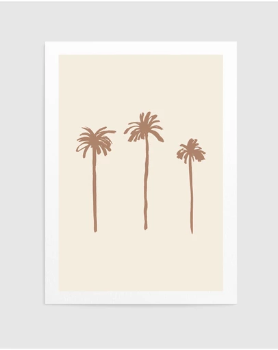 Olive et Oriel - Palms by Studio III Art Print