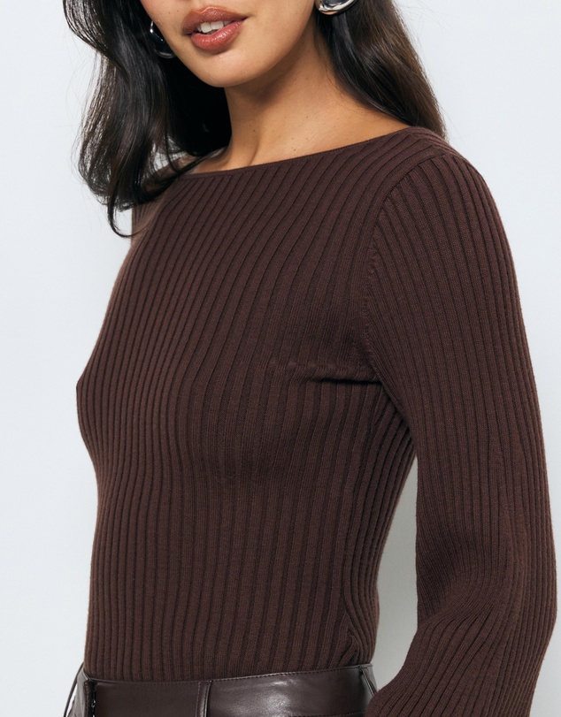 AERE - Sarai Organic Cotton Knit Top