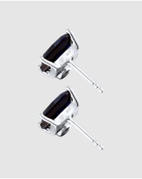 Elli Jewelry - Earrings Stud Sapphire 925 Sterling Silver