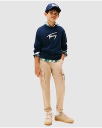 Tommy Hilfiger - Varsity TH Signature Logo Jumper - Kids