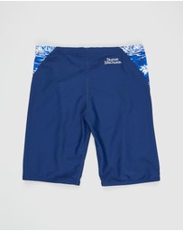 Bluesalt Beachwear - Hawaiian Palms Swim Jammer Pants - Teens