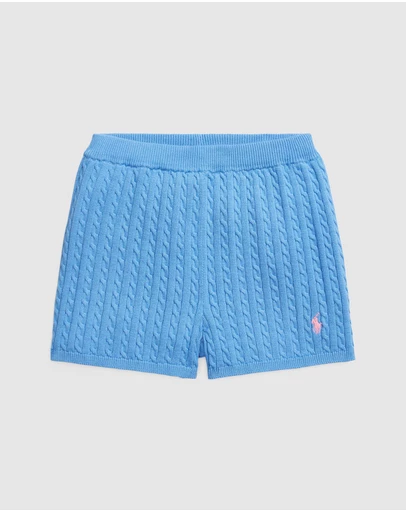 Polo Ralph Lauren - Mini-Cable Cotton Shorts (7YRS-16YRS)