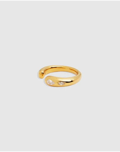 By Charlotte - Dewdrop Ring