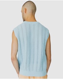 Justin Cassin - Cassis Knitted Vest