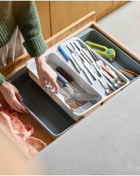 Joseph Joseph - DrawerStore™ Expanding Tiered Cutlery, Utensil and Gadget Tray