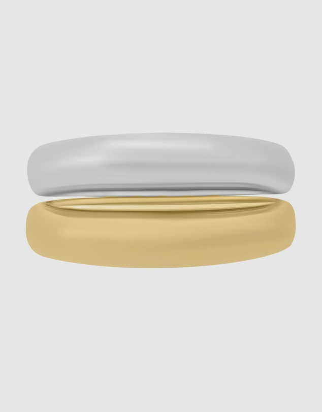 Fossil - Ellis Two-Tone Stack Ring