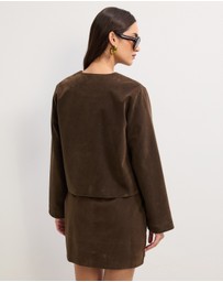 The Fated - Sully Suede Jacket