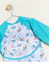 itti bitti - Sleeved Bib Smocks - Crush