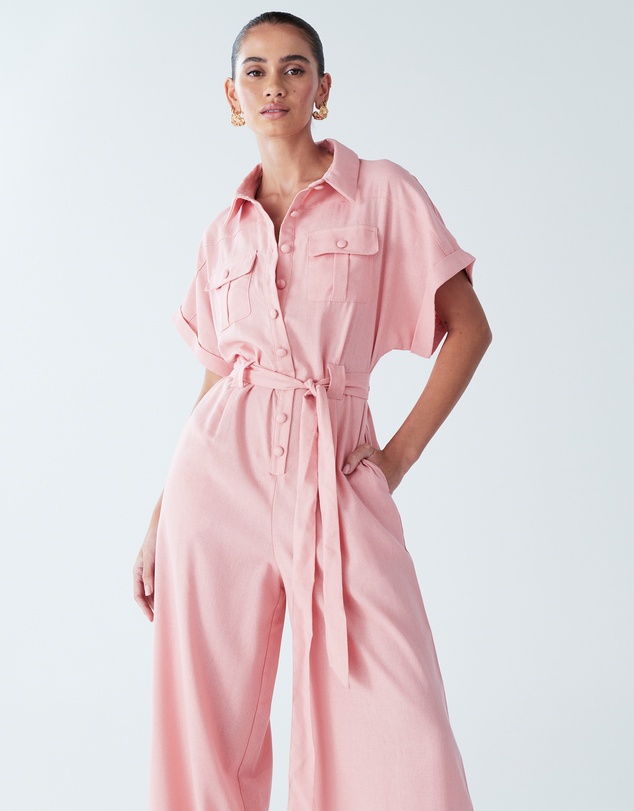 BWLDR - Ara Linen Jumpsuit
