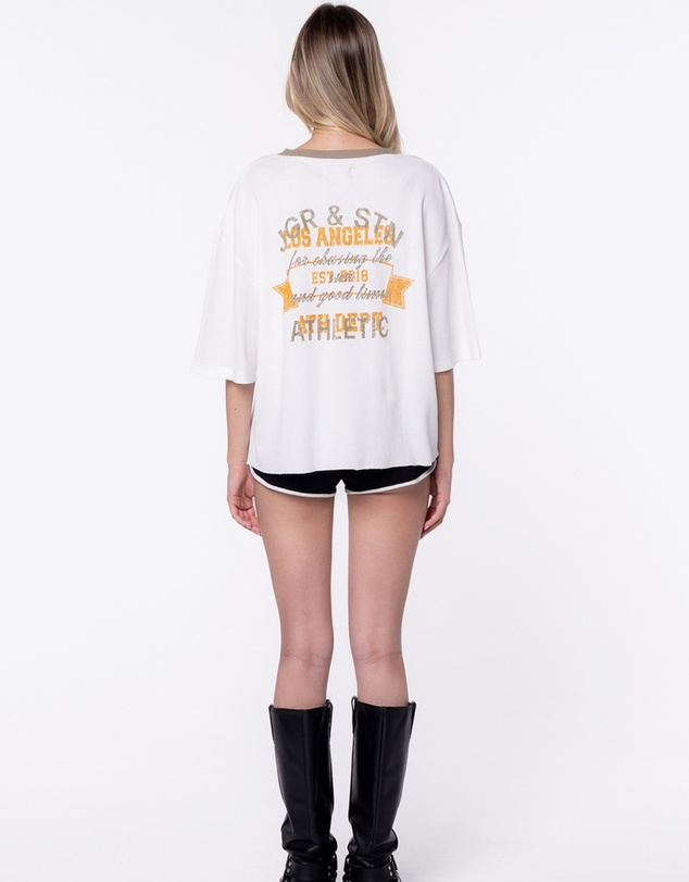 JGR & STN - Waffle Box Tee