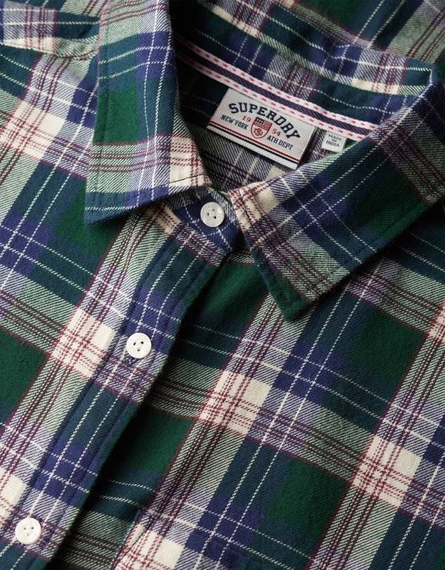 Superdry - Check Flannel Boyfriend Shirt