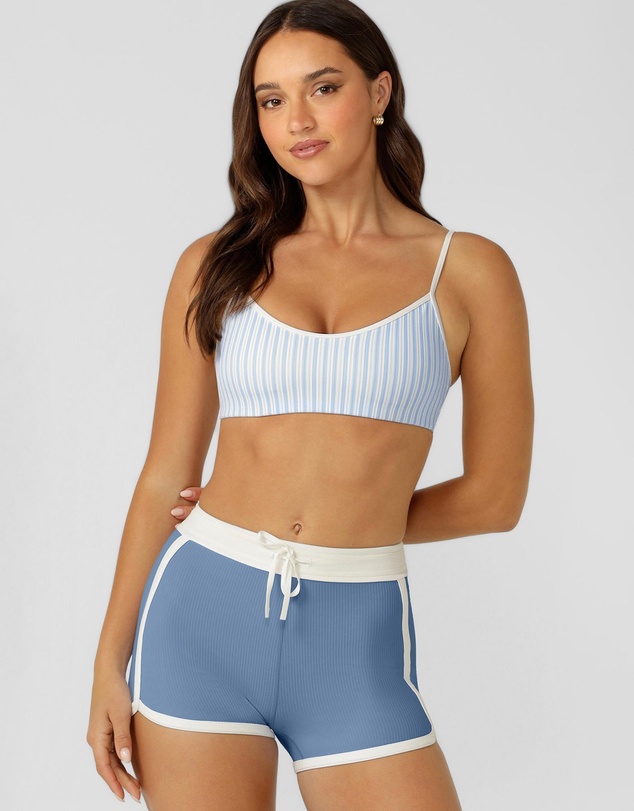 Lorna Jane - Serendipity Stripe Sports Bra