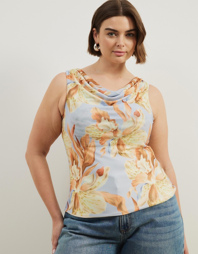 Atmos&Here Curvy - Opal Mesh Top
