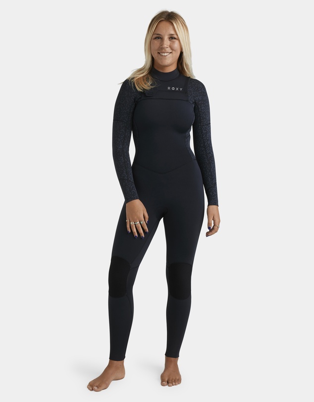 Roxy - Womens 3/2mm Swell Natural Chest Zip Wetsuit