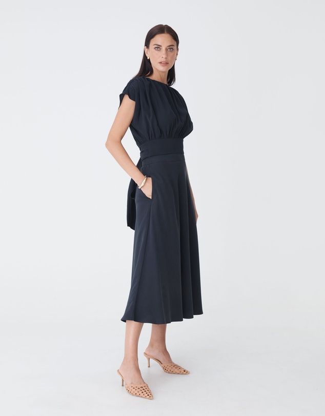 Forcast - Goulbury Tie Waist Top