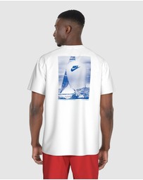 Nike - Sailboat Short Sleeve Hydroguard Top