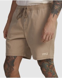 RVCA - Mens Escape Elastic Exotica Walkshorts
