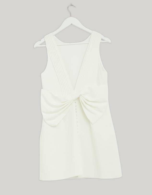 Revibe - Repaired CHANCERY Sadie Mini Back Bow Dress - AU 12