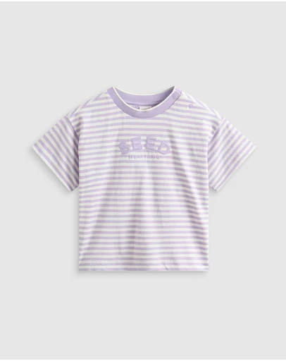Seed Heritage - Core Stripe Logo Tee