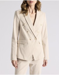 David Lawrence - Alberta Seersucker Blazer