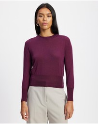 Mcintyre - Polly-Lite Cropped Merino Jumper
