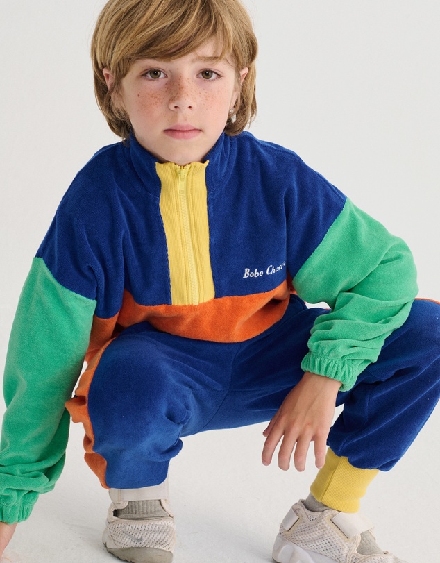 Bobo Choses - Colour Block Zipped Jacket - Babies-Kids