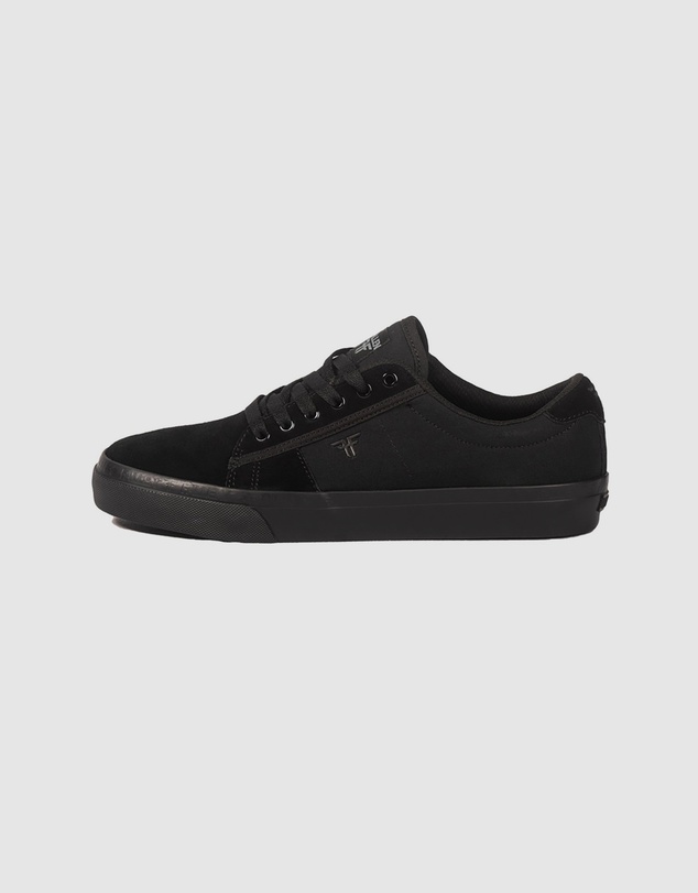 Fallen Footwear - Fallen Footwear Men Bomber Vulcanised Sole Shoes Suede/Cotton Black