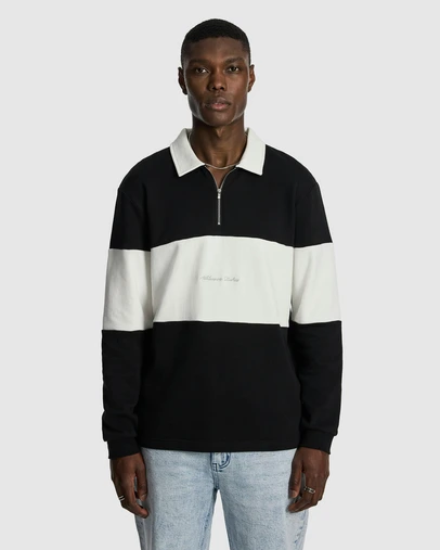 yd. - Trenton Long Sleeve Polo Shirt