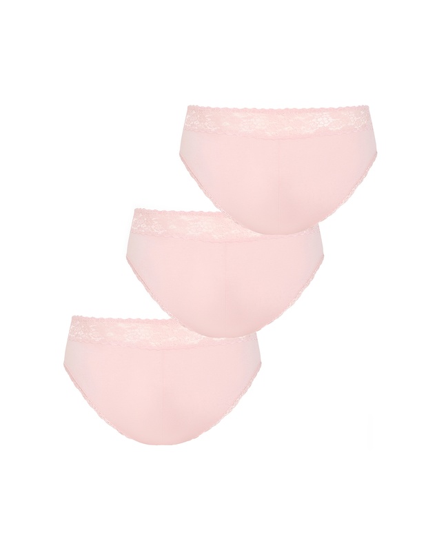 City Chic - Iris 3 Pack Cotton Cheeky Panty