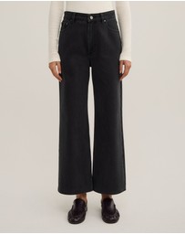 Witchery - Wide Leg Crop Jeans
