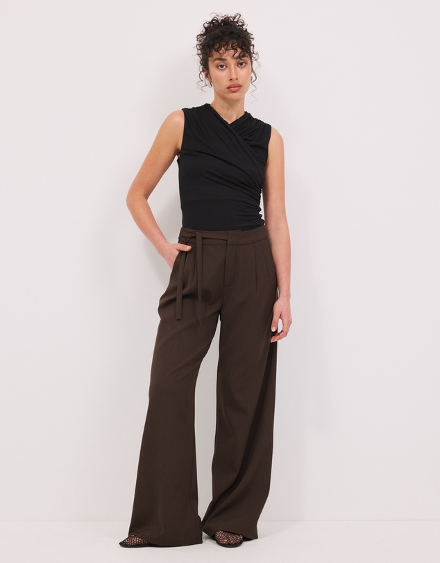 Calli - Lexi Wrap V-Neck Top