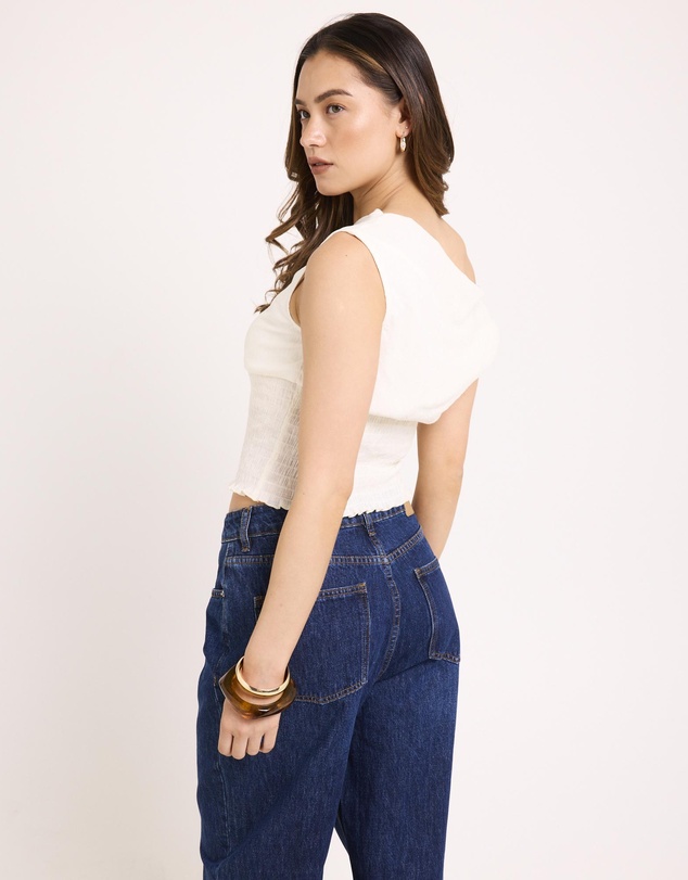 Subtitled - Bobbi Rib Twist Tank