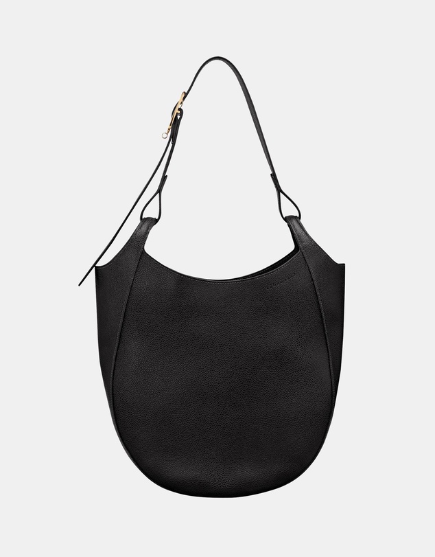 Longchamp - Le Foulonné Leather Hobo Bag