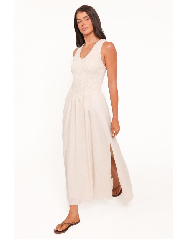 Petal & Pup - Dimity Maxi Dress - Oatmeal
